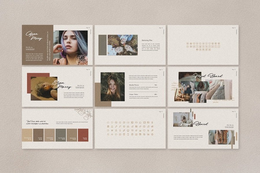Dromadary Presentation Template