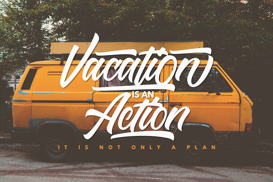 Riverside Script Font Demo