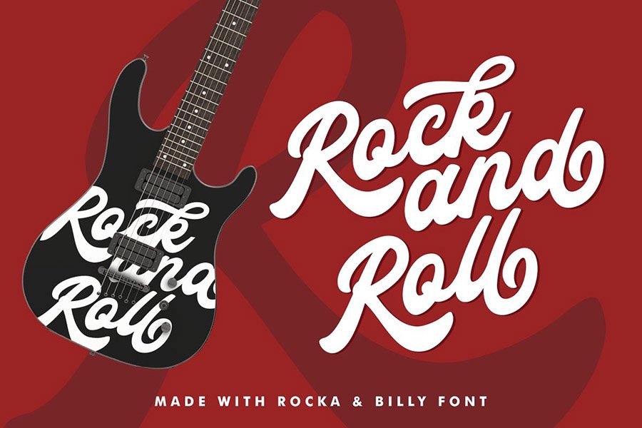 Rocka and Billy Font Demo