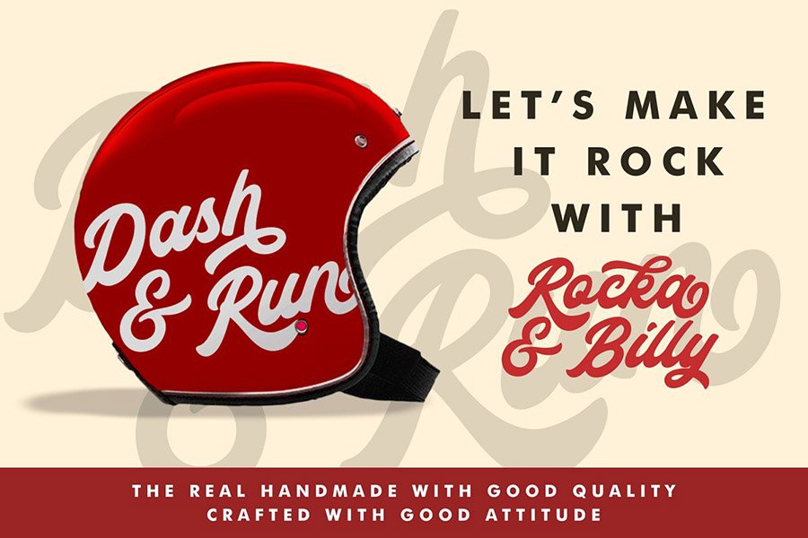 Rocka and Billy Font Demo