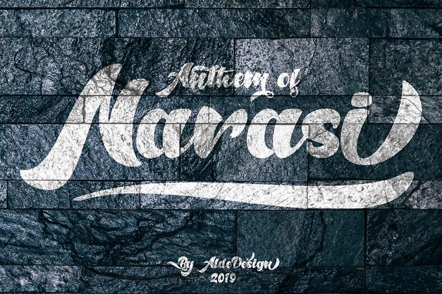Anthem of Narasi Font Demo