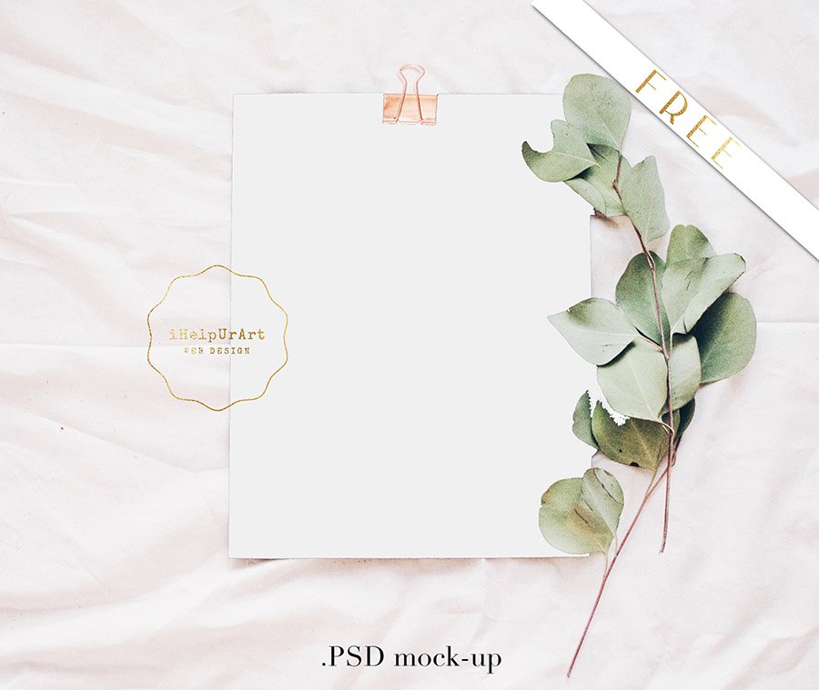Natural Greeting Card Mockup