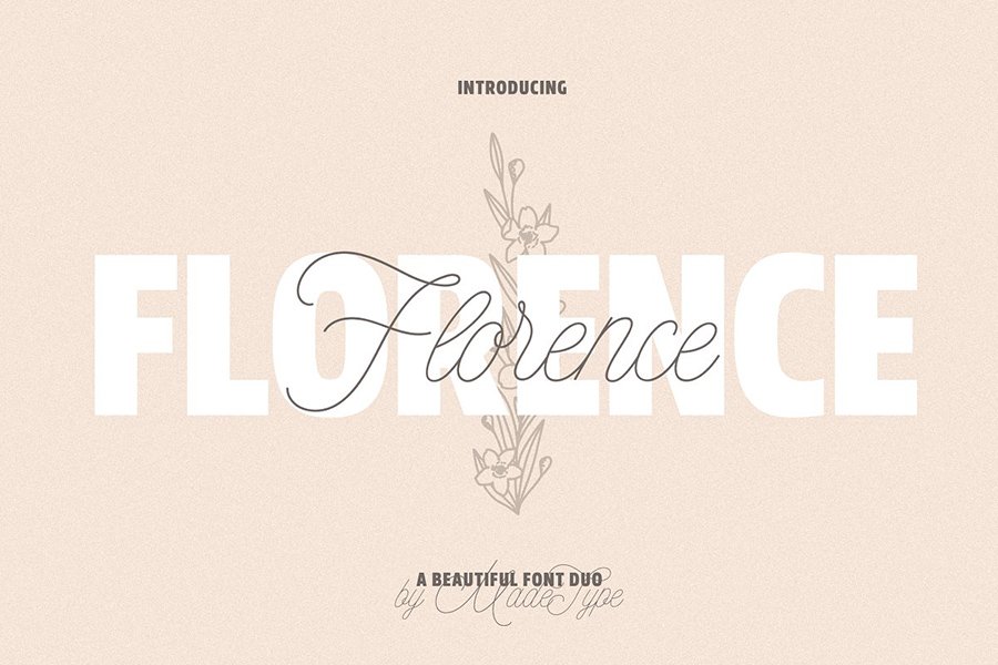 MADE Florence Font Duo