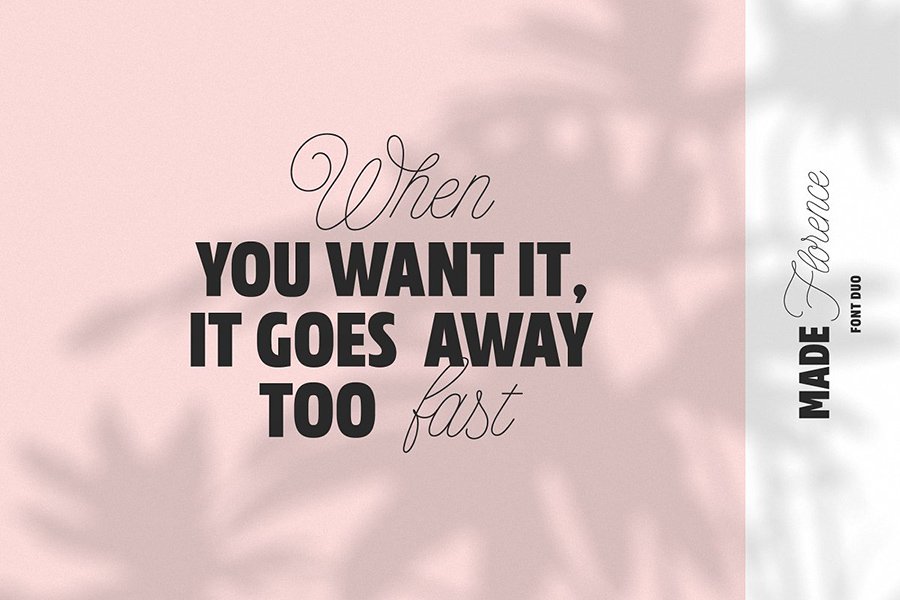 MADE Florence Font Duo