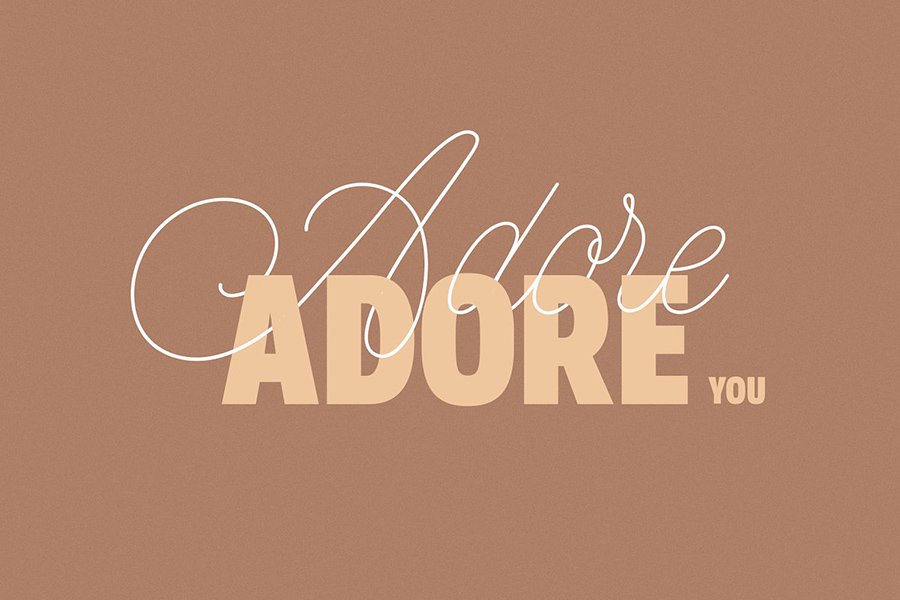 MADE Florence Font Duo