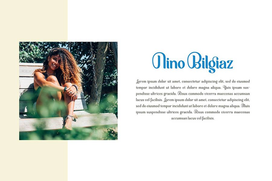 Mofita Display Font Demo