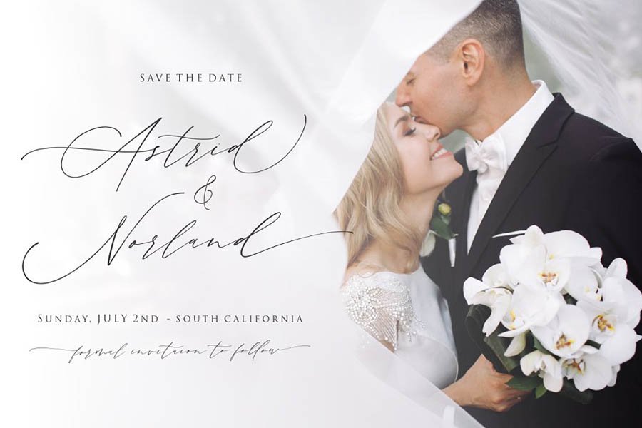 Month Glade Script Font