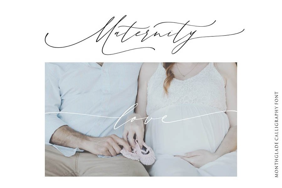 Month Glade Script Font