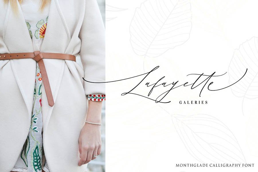 Month Glade Script Font