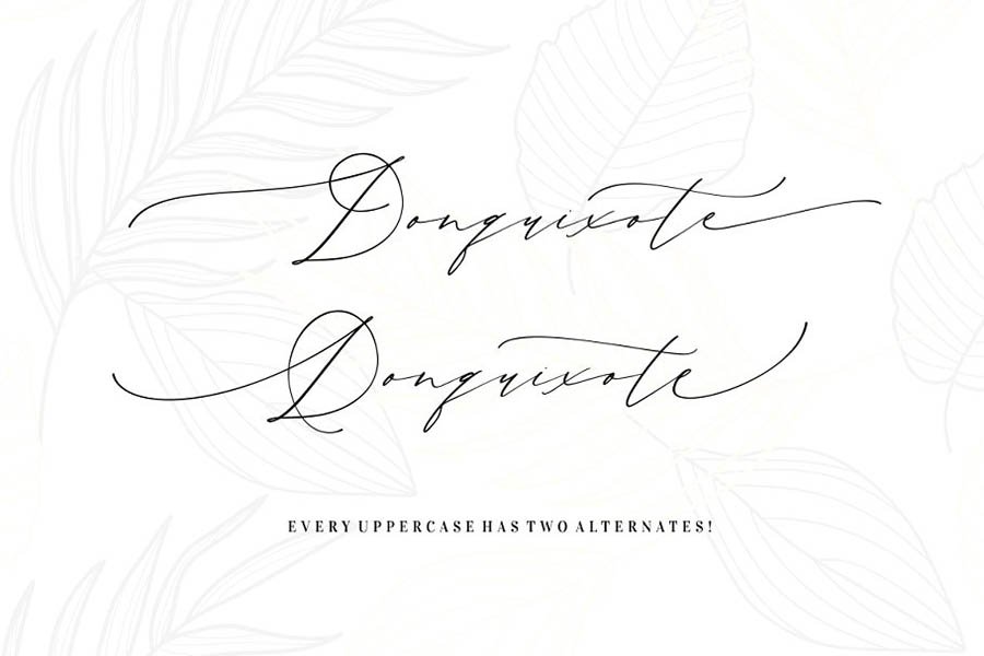 Month Glade Script Font
