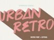 Urban Retro Font Demo