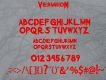 Vermillion Display Font Demo