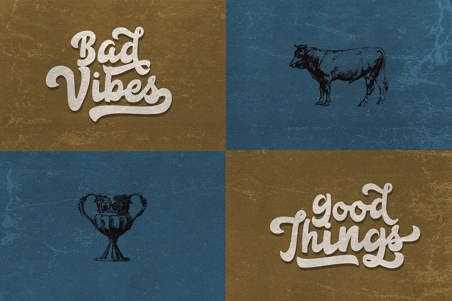 Anggada Vintage Script Demo