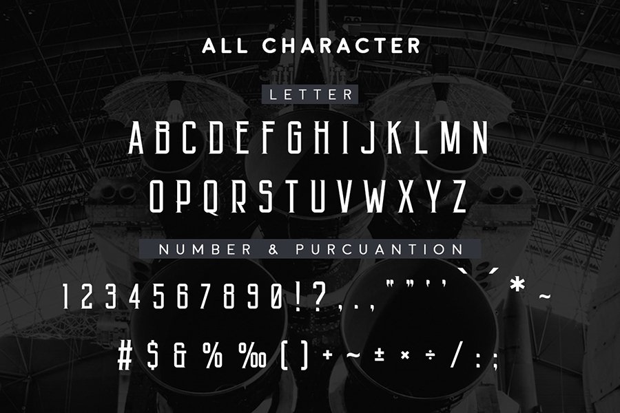 Angkasa Free Display Font