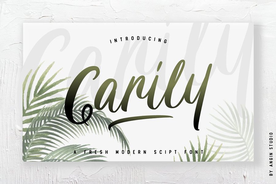 Carily Fresh Modern Script