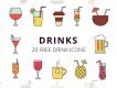 Drinks Vector Free Icon Set