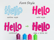 Hello Freeday Playful Font
