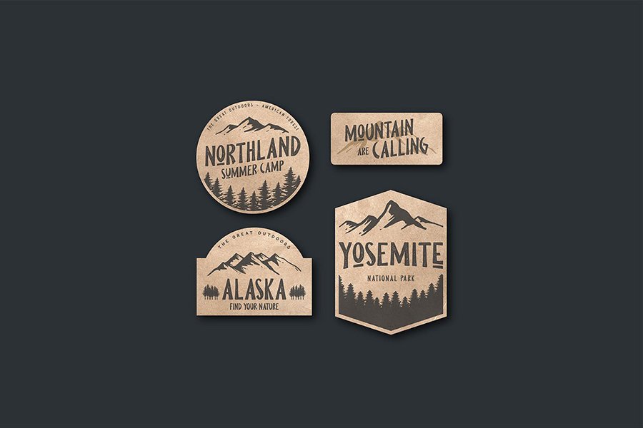 Pine Forest Outdoor Typeface