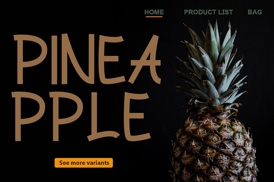 Respecty Display Font Demo