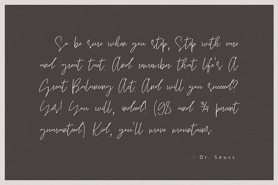 Sun Catcher Handwritten Script