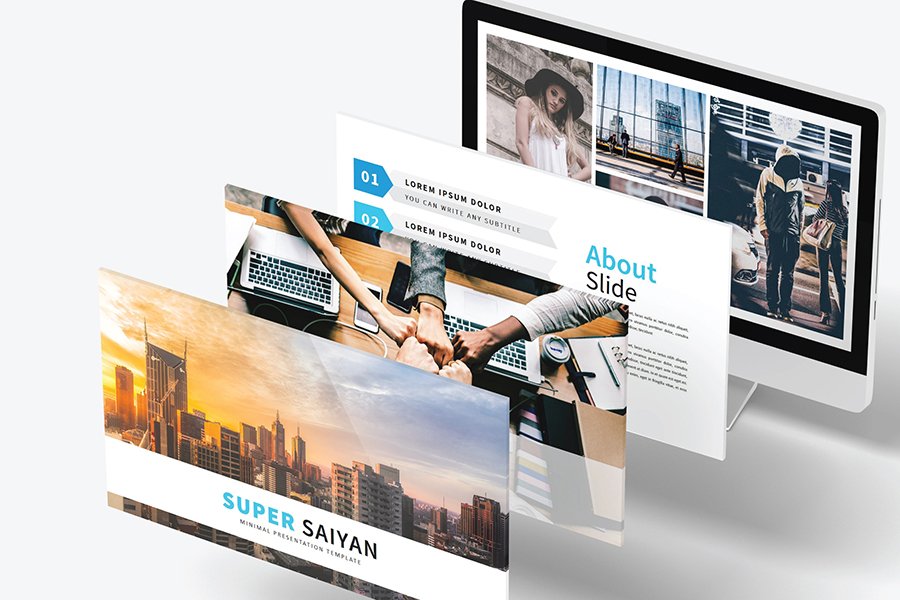 Super Saiyan Presentation Template