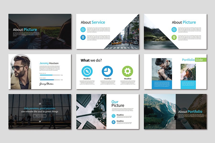 Super Saiyan Presentation Template