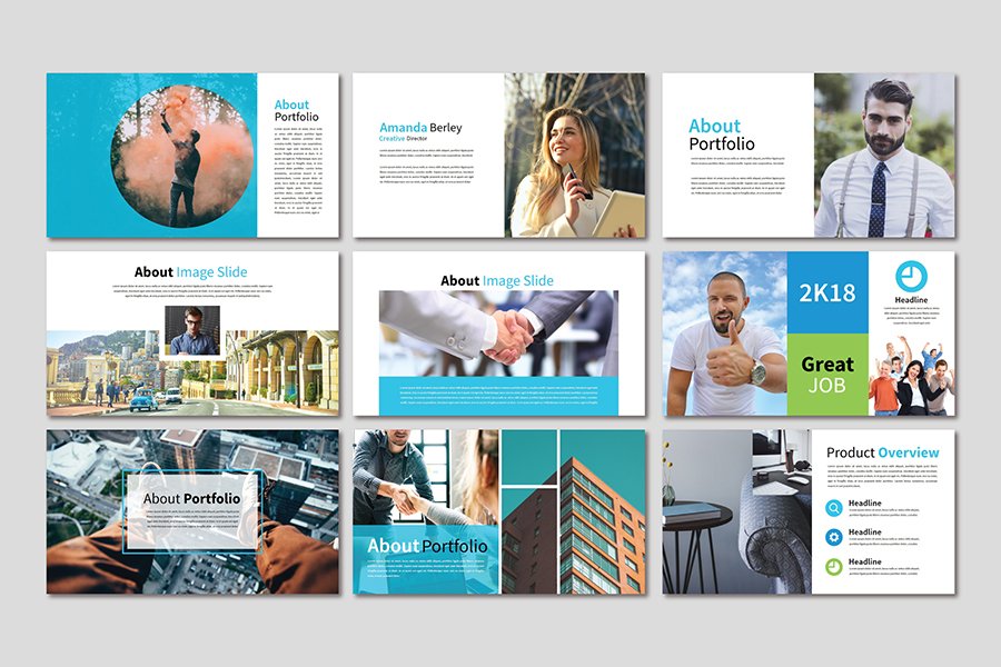 Super Saiyan Presentation Template