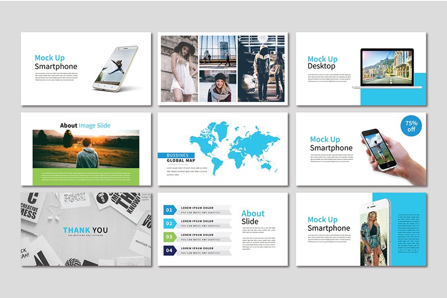 Super Saiyan Presentation Template