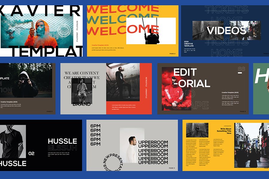 Xavier Free Presentation Template
