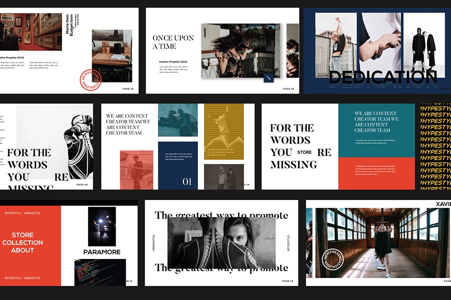 Xavier Free Presentation Template