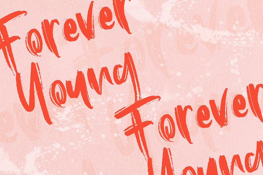 Roosevelt Brush Font Demo