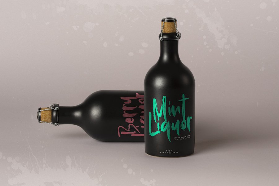 Roosevelt Brush Font Demo