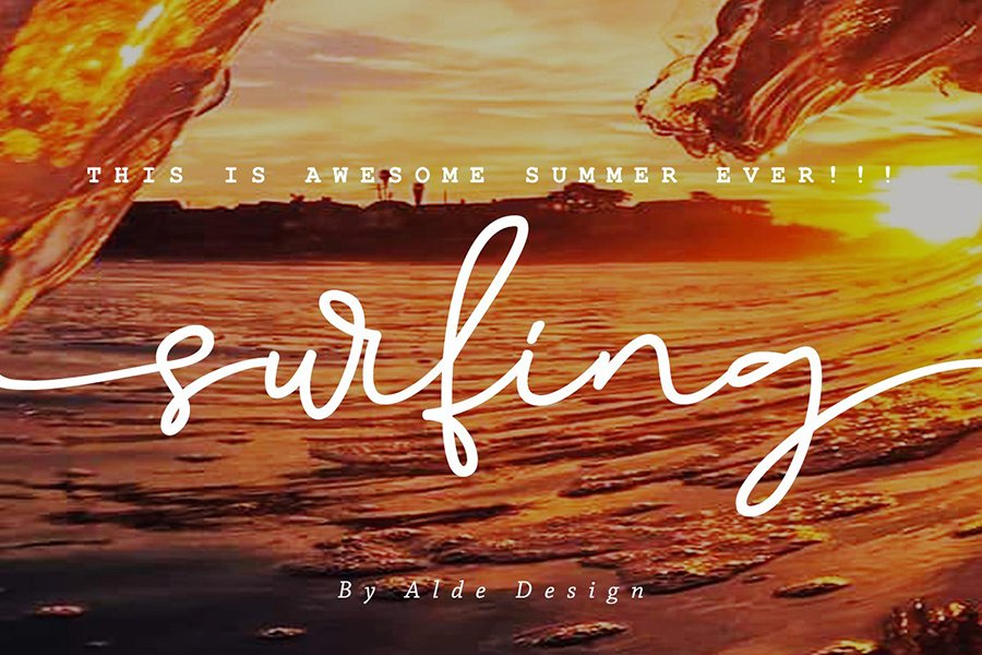 Birmingham Signature Script Font