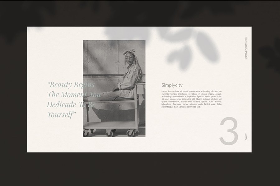 Elliette Presentation Template