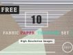 10 Free Fabric Paper Textures