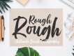 Rough Rough Script Font