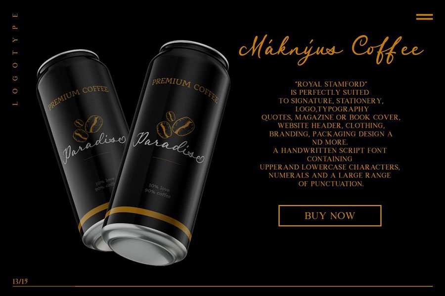 Royal Stamford Script Font