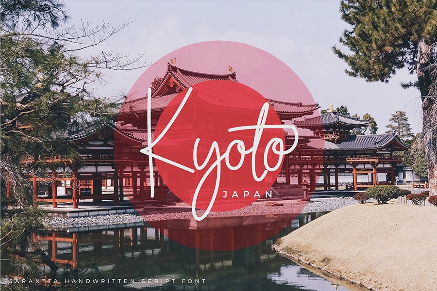 Sarantta Handwritten Script Font