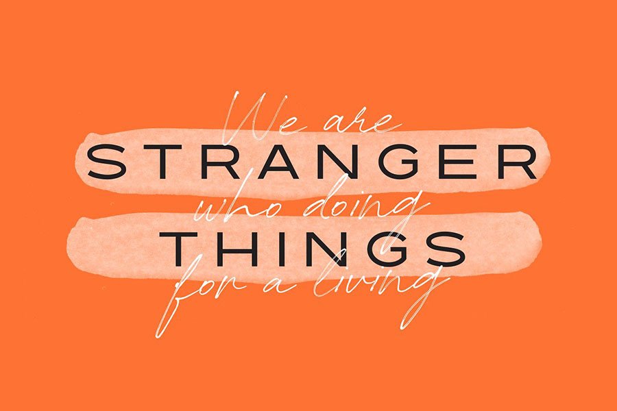 The Redstock Handwritten Font
