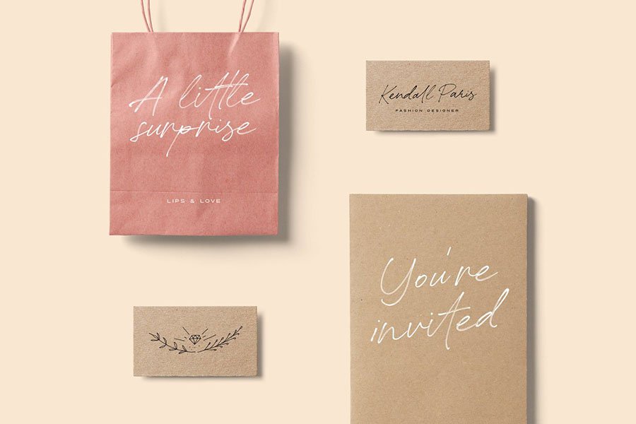 The Redstock Handwritten Font