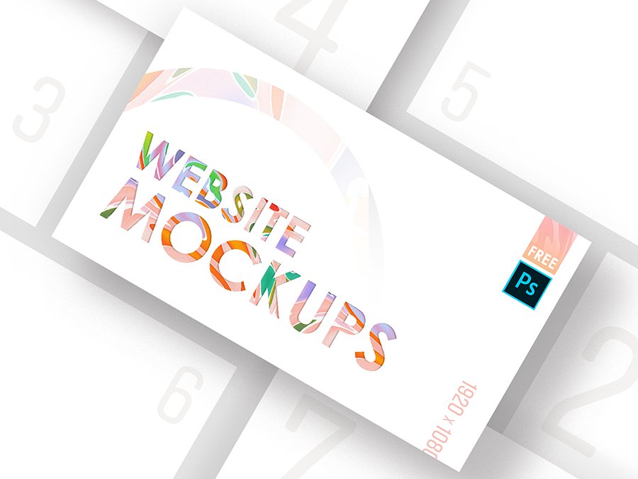 High-Quality Web Mockup Pack