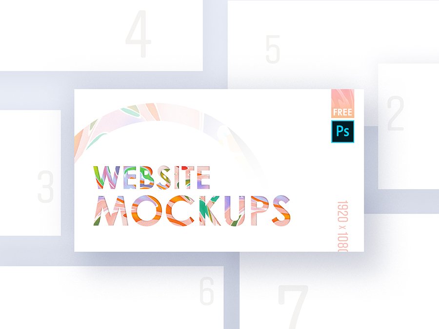 High-Quality Web Mockup Pack
