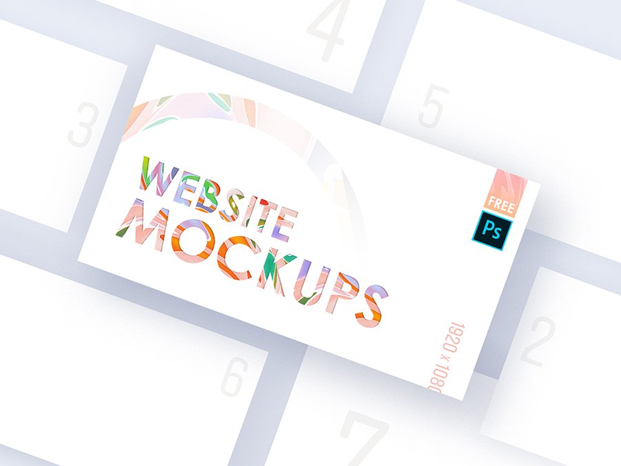 High-Quality Web Mockup Pack