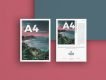 Free Brand A4 Flyer Mockup
