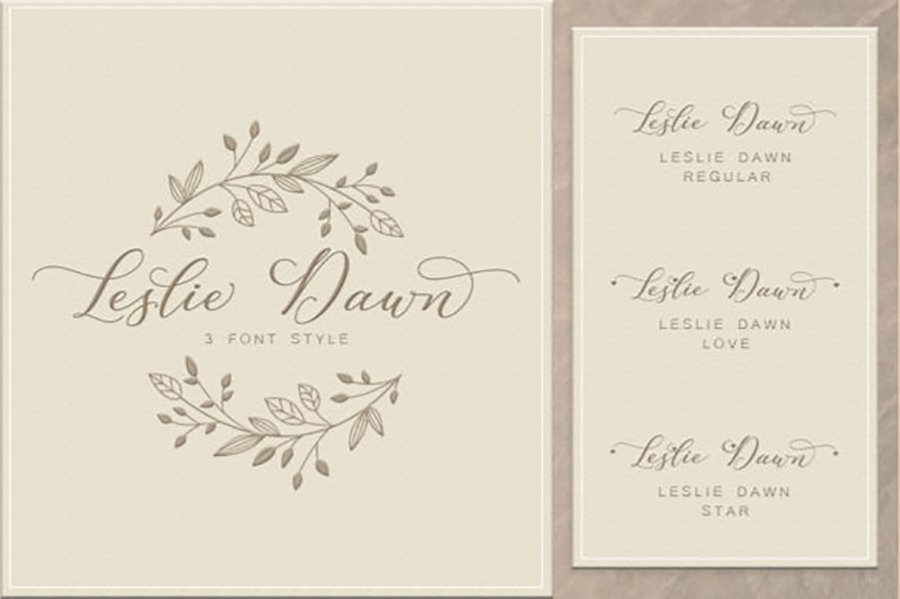 Leslie Dawn Modern Calligraphy