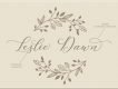 Leslie Dawn Modern Calligraphy