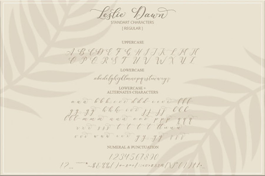 Leslie Dawn Modern Calligraphy