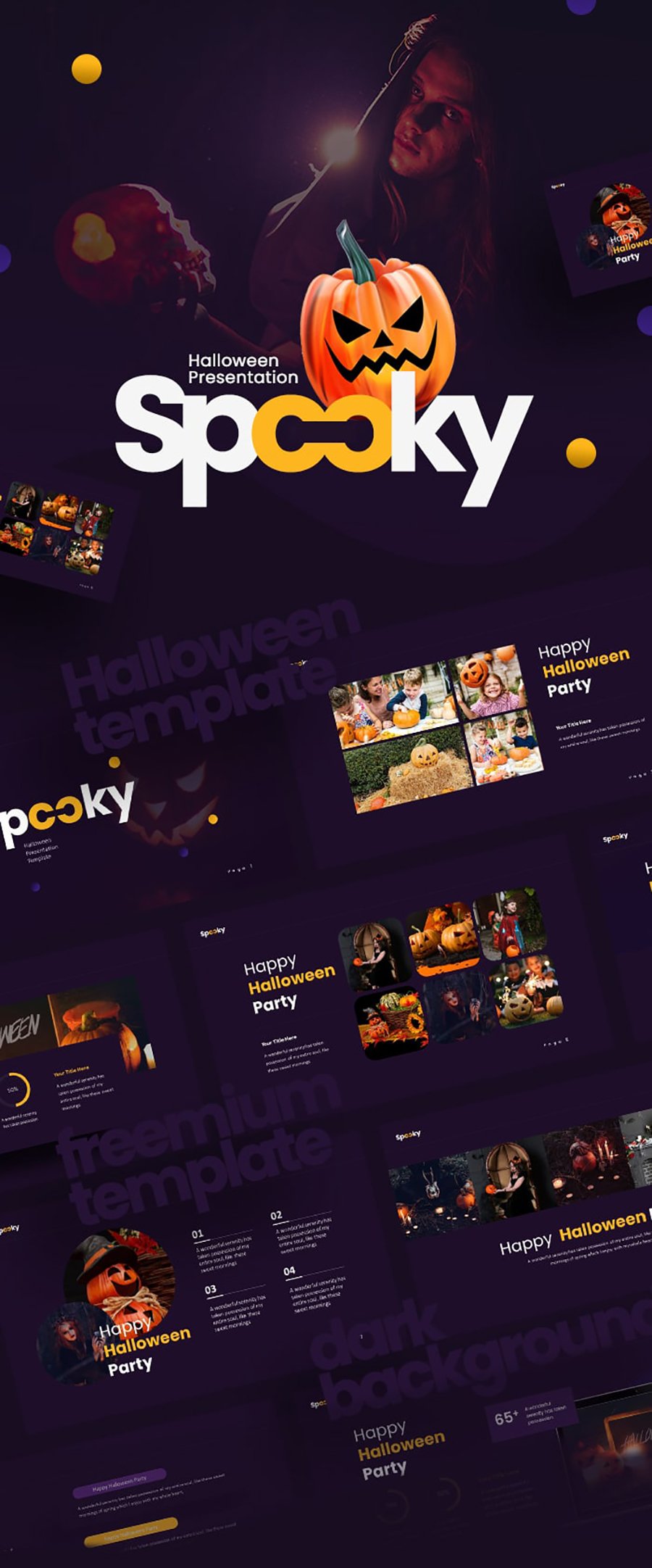 Spooky Halloween Template