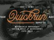 Buryland Vintage Monoline Script