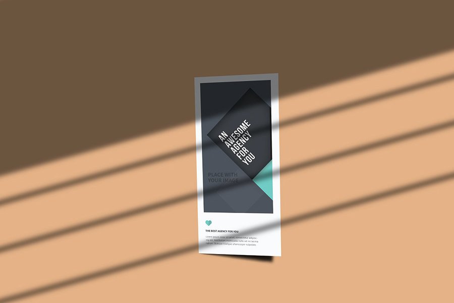 Trifold Brochure Mockup For Business